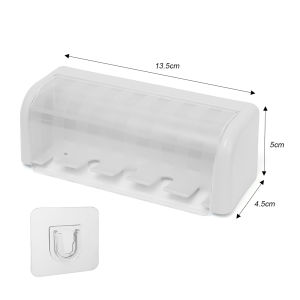 Wall Mount Toothbrush Holder Creative Lazy Automatic Toothpaste Squeezer Waterproof Dispenser Bathroom Accessories