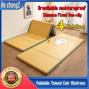 Thick Tatami Mat Twin XL Floor Mattress Folds Japanese Tatami Bed
