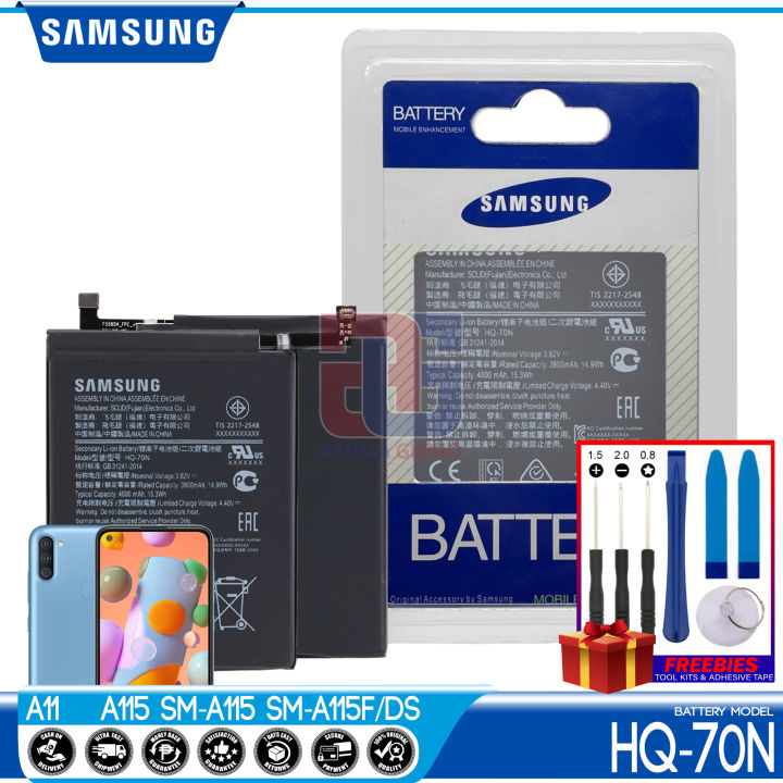 Samsung Galaxy A11 Battery Original Quality and Capacity Model HQ
