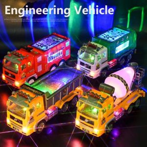 MAINAN Rotation Electric Fire Truck Engine Fireman Bomba Toy with Flash Music and LED FIRE TRUCK Engineering Truck