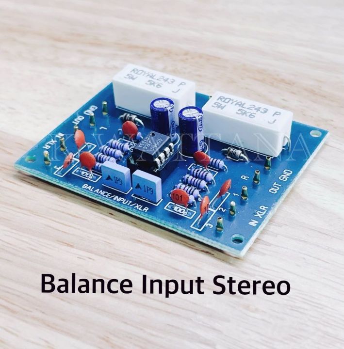 Total Balance Input Balance Input บาร์ล้านอินพุท (แบบไม่มีแจ็คไมค์) จำนวน1แผ่น | Lazada.co.th