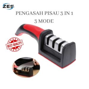 Alat Asahan Pengasah Penajam Pisau Gunting Profesional Tajam 3 Garis
