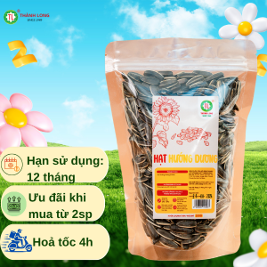 Hạt Hướng Dương Nguyên Vị Rang Mộc Truyền Thống túi Thành Long 500gr /200gr / 100gr - Việt Nam