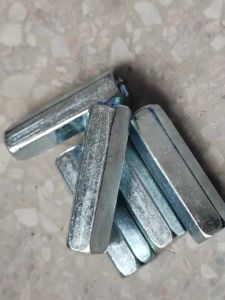 HCdailyToolsMix Galvanized Carbon Steel Hex Rod Coupling Nuts M6 M8 M10 M12 M14 M16 M18 M20 Lengthen Hexagon Coupling Nut Connector Long Hex Nuts
