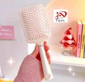 TWOL SHOP 1pcs Anti-static Air Cushion Comb Pink Balloon Comb Massage Comb Long Hair and Curly Hair Brush
