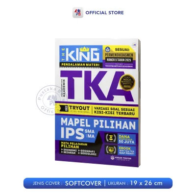 Buku TKA SMA SMK / The King TKA Mapel Pilihan IPS IPA Dan Mapel Wajib Bahasa Indonesia Bahasa Inggris & Matematika SMA SMK MA 2026 2027 / FORUM EDUKASI