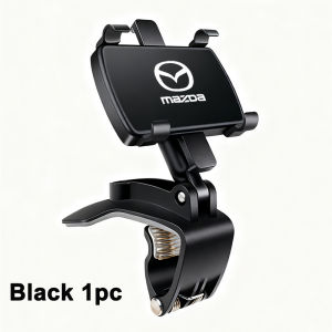 Tương thích với Mazda CX5 cx7 CX3 CX9 RX MX cx30 Mazda 2 Mazda 3 Mazda 5 6 8 BT50 điều hướng xe chủ điện thoại trong xe ô tô chủ kẹp Bảng điều khiển hộp giữa giá đỡ điều hướng xoay 360 ° đa chức năng