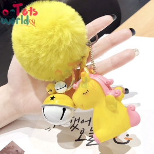 Gantungan Kunci Unicorn keychain Tas Lucu gantungan kunci mobil rumah tas motor Liontin Hadiah Mewah