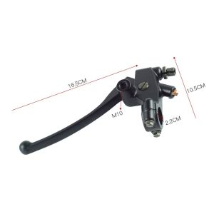 Universal 22MM Motorcycle Front Brake Master Cylinder 16mm Piston Motorbike Hydraulic Pump Lever Clutch for Yamaha Suzuki