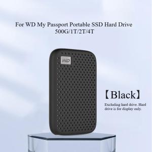 Soft Silicone Cover Protect Sleeve Skin PSSD Case for WD My Passport Portable SSD Hard Drive 500G/1T/2T/4T