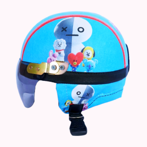 Helm Anak Chips Sincan 1-3 th Karakter Spiderman Bt21 Boboiboy Thomas Hello Kitty