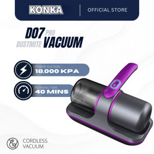 Fast Delivery 🔥20000PA🔥 D07/08 PRO Cordless Dust Mite Vacuum Cleaner Mite Remover For Bed Sofa Blanket Carpet 除螨吸尘器螨虫