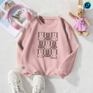 Sweater CARPE RABBIT Sweatshirt Wanita Korean Sytle Bahan Fleece
