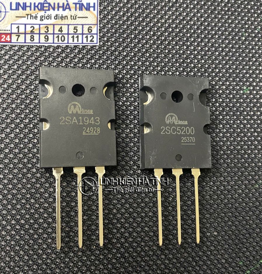 Cặp 2SA1943 2SC5200 A1943 C5200 Minos chính hãng