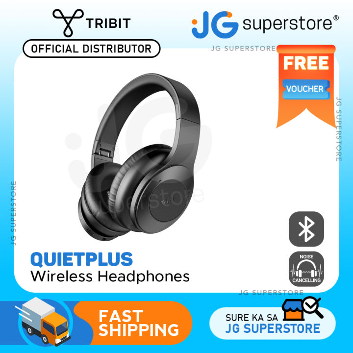 Tribit QuietPlus Wireless Headphones Bluetooth Over Ear