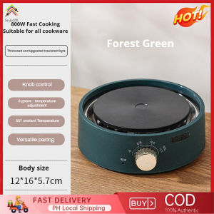800W Electric Stove Household electric stove/tea maker/coffee Mocha pot induction cooker/heating stove/Milk Water Coffee Heating Furnace Multifunctional