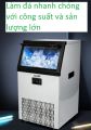 Máy làm đá viên thế hệ mới, công suất 100kg/ngày, thương hiệu Frestec, sản xuất theo tiêu chuẩn Nhật Bản, màn hình điều khiển thông minh. (Không đánh giá ảo). 