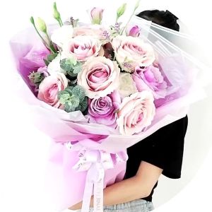 20pcs GRADIENT bouquet wrapper Flower Wrapping Paper Waterproof Gift Wrapper COD