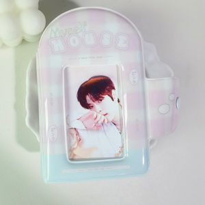 QUANSEN 1Pc Pink House Series Polaroid Album Card Pack 3-inch Storage Album Childrens Cartoon Album