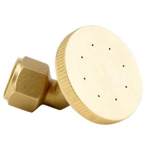 8 Hole Brass Elbow Nozzle For 12.5mm Hose M14 Atomizing Sprayer Nozzle