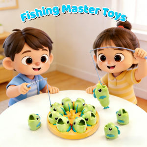 Fishing Master Toy Educational Fishing Battle Party Toy Fishing Board Game Parent-Child Interactive