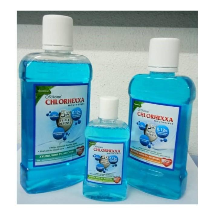 Mouthwash ORACARE CHLORHEXXA TRIPLE DEFENSE MOUTHRINSE 100ML/400ML