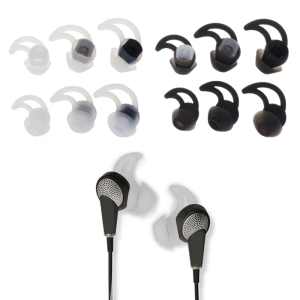 3 Pairs Ear Pads Earbuds Tips for BOSE QC30/QC20 Headphones Earhook Noise Isolation