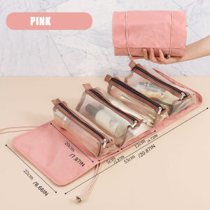 TAS KOSMETIK TAS MAKE UP 4IN1 / TAS MAKEUP TRAVEL / TAS KOSMETIK KOREA