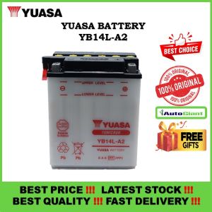 BATERI YUASA YB 14L-A2 HONDA CBR1000/ST1300/YAMAHA R1/NV750/KAWASAKI VULCAN/SUZUKI GSX