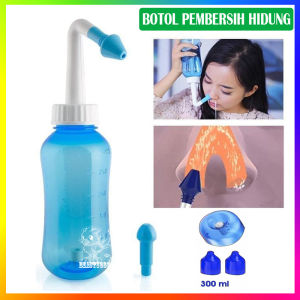 Beauty Alat Pembersih Hidung Anti Alergi Adult Children Nasal Wash Clean Nose Botol Pembersih Hidung Nasal Nose Wash - 300Ml