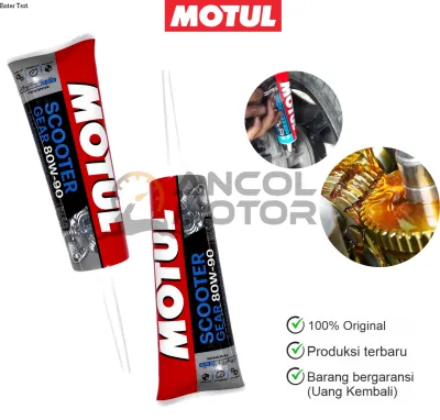 Oli Gardan Gear Matic Motul Oil Transmision Fluid Scooter Gear 80w90 120ml ORIGINAL ASLI Universal