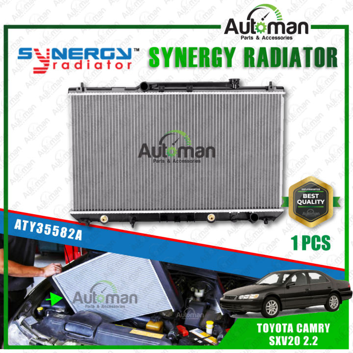 Synergy Radiator Toyota Camry SXV20 2.2 1997 - 2001 Synergy Fully Aluminium Radiator ...