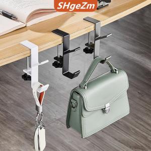[COD] SHgeZm Có Thể Điều Chỉnh Bàn Cạnh Móc Chơi Game Tai Nghe Bàn Móc Áo Ba Lô Lưu Trữ Treo Móc Chủ Punch-Miễn Phí Nhà Văn Phòng Tổ Chức