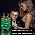 สุขภาพของผู้ชาย Saw Palmetto - สุขภาพทางเดินปัสสาวะ - อาหารเสริมบำรุงต่อมลูกหมาก. 