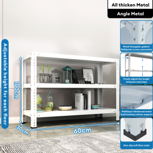 ⚡️Fast shipping⚡️XUXU ชั้นวางของ ชั้นเหล็กวางของ ชั้นเหล็กวางสินค้า 6/5/4/3 ชั้นชั้นวางสินค้า ปรับความสูงได้อย่างอิสระ ชั้น ชั้นเหล็ก สแตนเลส รับน้ำหนัก 200KG Storage Shel WarehouseShelf space savers ชั้นวางกาแฟ พื้นที่ขนาดใหญ่ ชั้นวางของเหล็ก