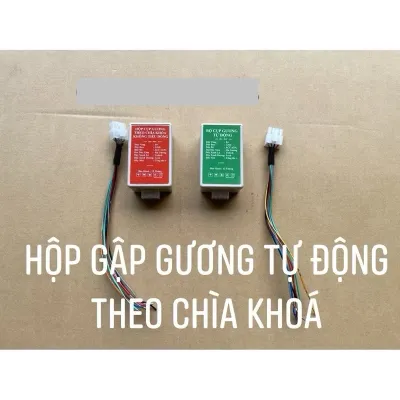 hộp gập gương tự động theo chìa khoá xe oto