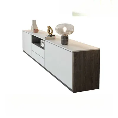 ⚡Nordic TV Cabinet/living Room Home Floor Standing TV Cabinet Storage Cabinet Integrated