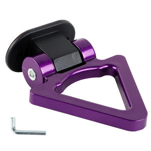 JDMGRAM Universal Car Towing Hook ABS Auto Dummy Tow Hitch Rainbow Front Rear Bumper Trailer Decoration Replacement Parts Automobile Exterior Accessories