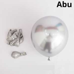 KENZY - KP197 BALON LATEX CHROME 12 INCH BALON KILAT BALON ULANG TAHUN BIRTHDAY BALLOON BALON PESTA ACARA BALON BULAT BALON POLOS