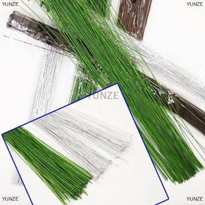 [COD] YUNZE 100Pcs 40cm Floral Wire Stems High Quality Paper Covered Artificial Branches Twigs Iron Wire For DIY Flower Making Accessory