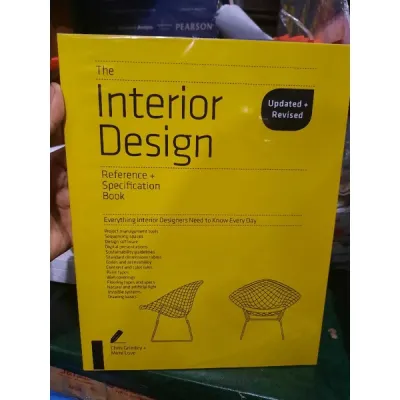 Interior Design Reference Specification Book updated edition Black and White only