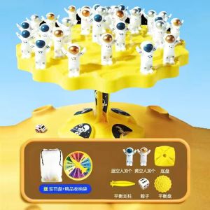 sg【STOCK】Balance Tree Board Game Spaceman Astronaut Interactive Toys for kids Party Game Parent-Child Interaction/逻辑思维训练
