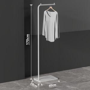 Clothes Rack Nordic Modern Iron Bedroom Floor Standing Coat Rack Clothes Pants Bag Umbrella Hat Rack