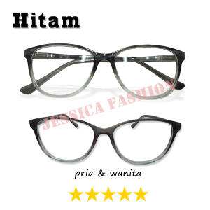Kacamata Fashion Wanita Lensa Antiradiasi Blueray Sinar Biru TV HP LAPTOP KOMPUTER Frame Mata Kucing Gradasi Bisa Di Pakai Pria - COD