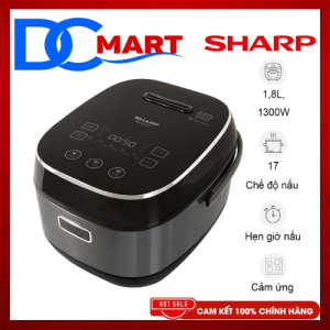 Nồi cơm cao tần Sharp 1.8 lít KS-IH191V - Hàng Chính Hãng