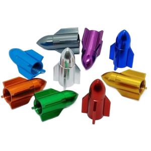 DUY26 Aluminum Alloy Car Tire Valve Cap Dustproof Multicolor Motorcycles Air Dust Cap Bike Wheel Rim Valve Stem Cap Universal Aluminum Tire Valve Stem Caps Car Tire