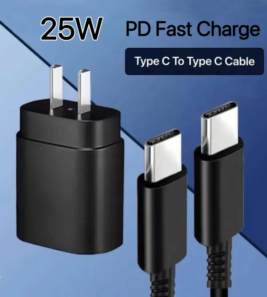 Cargador USB-C con cable 25W – MobileComponents