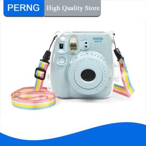 [PERNG] Tehe Fujifilm Instax Mini 8 8+ 9 Film Instant Camera Clear Hard Case Bag Cover