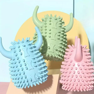 TPR Dog Durable Chew Squeaky Toy Dog Interactive Play Toy Teeth Clean Training Toy Pets