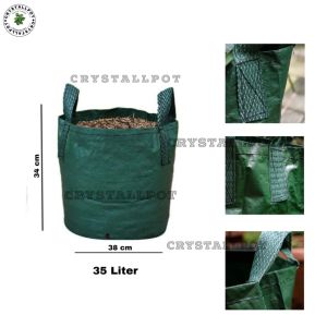 Planter Bag Easy Grow 35 Liter 2 Handle Untuk Pot Tanaman - PLANTER BAG 35 LITER EASY GROW